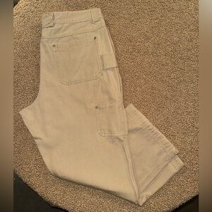 Duluth Trading Co Men's Beige Cargo Pants 42x30